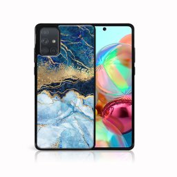 PROTEMIO MY ART szilikon borítás Samsung Galaxy A71 BLUE MARBLE (141)