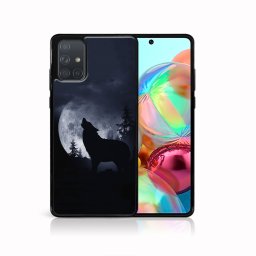 PROTEMIO MY ART szilikon borítás Samsung Galaxy A71 WOLF (044)