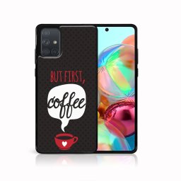 PROTEMIO MY ART szilikon borítás Samsung Galaxy A71 COFFEE (056)