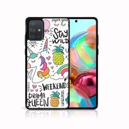 PROTEMIO MY ART szilikon borítás Samsung Galaxy A71 UNICORN (063)