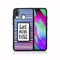 PROTEMIO MY ART Védőburkolat Samsung Galaxy A40 WIFE (001)
