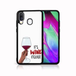 PROTEMIO MY ART védőburkolat Samsung Galaxy A40 WINE (007)