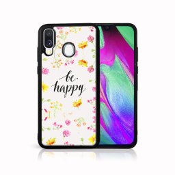 PROTEMIO MY ART Védőburkolat Samsung Galaxy A40 BE HAPPY (019)