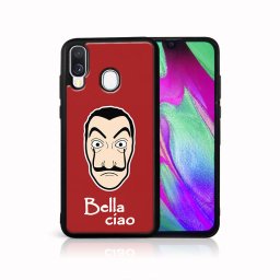 PROTEMIO MY ART Védőburkolat Samsung Galaxy A40 LA CASA DE PAPEL (027)