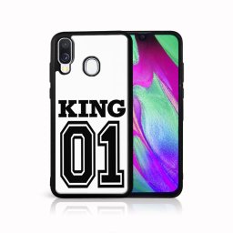 PROTEMIO MY ART Védőtok Samsung Galaxy A40 KING (029)