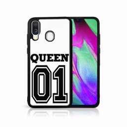 PROTEMIO MY ART Védőburkolat Samsung Galaxy A40 QUEEN (030)