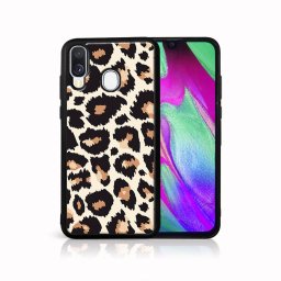 PROTEMIO MY ART védőburkolat Samsung Galaxy A40 LEOPARD (047)