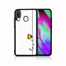 PROTEMIO MY ART Védőburkolat Samsung Galaxy A40 LOVE (054)