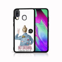 PROTEMIO MY ART Védőburkolat Samsung Galaxy A40 NO DRAMA (138)