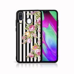 PROTEMIO MY ART Védőburkolat Samsung Galaxy A40 STRIPS (176)