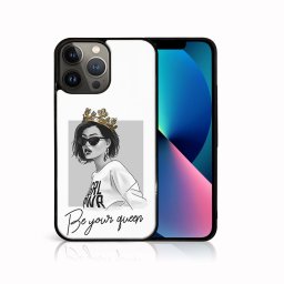 PROTEMIO MY ART szilikon borítás Apple iPhone 13 Pro Max QUEEN (139)