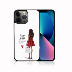 PROTEMIO MY ART szilikon borítás Apple iPhone 13 Pro RED DRESS (137)
