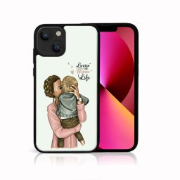 PROTEMIO MY ART szilikon borítás Apple iPhone 13 mini MOM LIFE (118)