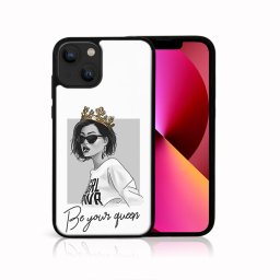 PROTEMIO MY ART szilikon borítás Apple iPhone 13 QUEEN (139)