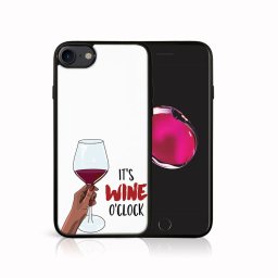 PROTEMIO MY ART Védőburkolat Apple iPhone SE 2022 / 2020 / 7 / 8 WINE (007)