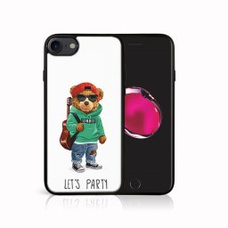 PROTEMIO MY ART Védőburkolat Apple iPhone SE 2022 / 2020 / 7 / 8 BEAR (008)