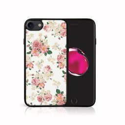 PROTEMIO MY ART Védőburkolat Apple iPhone SE 2022 / 2020 / 7 / 8 PINK ROSES (016)