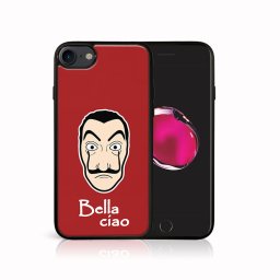 PROTEMIO MY ART Védőburkolat Apple iPhone SE 2022 / 2020 / 7 / 8 LA CASA DE PAPEL (027)