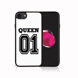 PROTEMIO MY ART Védőburkolat Apple iPhone SE 2022 / 2020 / 7 / 8 QUEEN (030)