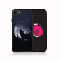 PROTEMIO MY ART Védőburkolat Apple iPhone SE 2022 / 2020 / 7 / 8 WOLF (044)