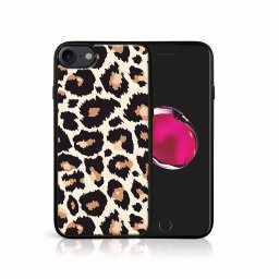 PROTEMIO MY ART Védőburkolat Apple iPhone SE 2022 / 2020 / 7 / 8 LEOPARD (047)