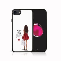 PROTEMIO MY ART Védőburkolat Apple iPhone SE 2022 / 2020 / 7 / 8 RED DRESS (137)