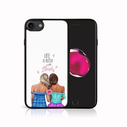 PROTEMIO MY ART Védőburkolat Apple iPhone SE 2022 / 2020 / 7 / 8 FRIENDS (060)