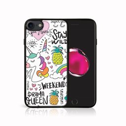 PROTEMIO MY ART Védőburkolat Apple iPhone SE 2022 / 2020 / 7 / 8 UNICORN (063)