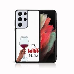 PROTEMIO MY ART szilikon borítás Samsung Galaxy S21 Ultra 5G WINE (007)