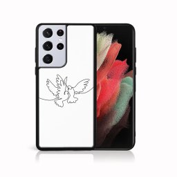 PROTEMIO MY ART szilikon borítás Samsung Galaxy S21 Ultra 5G DOVE (031)