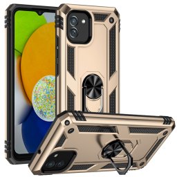 RING Védőtok Samsung Galaxy A03 arany