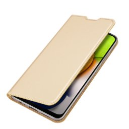 DUX pénztárca tok Samsung Galaxy A03 arany