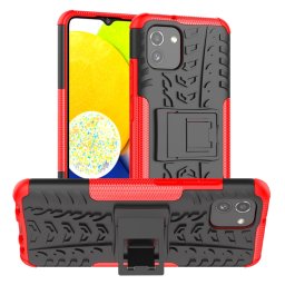 STAND Extra strapabíró tok Samsung Galaxy A03 piros