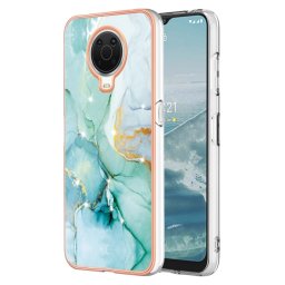 IMD MARBLE Védőburkolat Nokia G10 / G20 GREEN