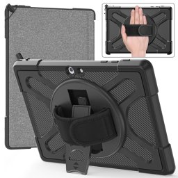 STANDING ULTRA Tartós burkolat Microsoft Surface Go 4 / 3 / 2 / 1 fekete