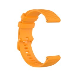 SZILIKON pánt Xiaomi Amazfit GTR 3 / GTR 3 Pro sárga