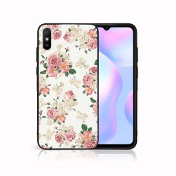 PROTEMIO MY ART szilikon borítás Xiaomi Redmi 9A / 9AT PINK ROSES (016)