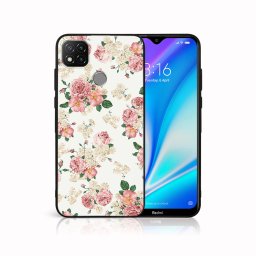 PROTEMIO MY ART szilikon borítás Xiaomi Redmi 9C PINK ROSES (016)