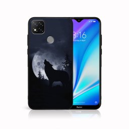 PROTEMIO MY ART szilikon tok Xiaomi Redmi 9C WOLF (044)