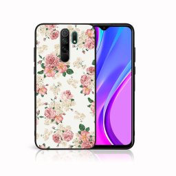 PROTEMIO MY ART szilikon borítás Xiaomi Redmi 9 PINK ROSES (016)