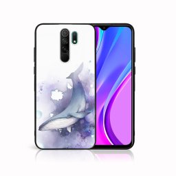 PROTEMIO MY ART szilikon tok Xiaomi Redmi 9 WHALE (032)