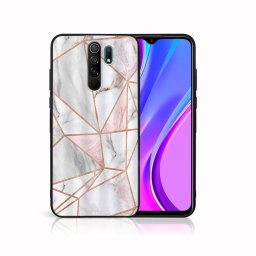PROTEMIO MY ART Szilikon borítás Xiaomi Redmi 9 PINK MARBLE (143)