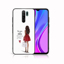 PROTEMIO MY ART szilikon borítás Xiaomi Redmi 9 RED DRESS (137)