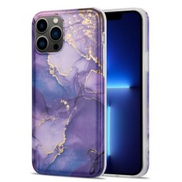 ART MARBLE Védőburkolat Apple iPhone 13 Pro PURPLE
