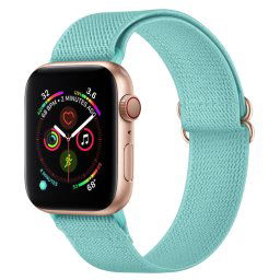 NYLON szíj Apple Watch 7 (41 mm) / 6 / SE / 5 / 4 (40 mm) / 3 / 2 / 1 (38 mm) világoszöld