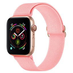NYLON szíj Apple Watch 7 (41 mm) / 6 / SE / 5 / 4 (40 mm) / 3 / 2 / 1 (38 mm) rózsaszín