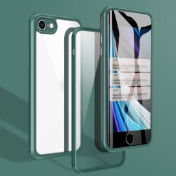 TPU TPU 360 Capac cu két lány Apple iPhone SE 2022 2020 iPhone 8 / 7 sötétzöld