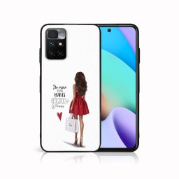 PROTEMIO MY ART szilikon borítás Xiaomi Redmi 10 / Redmi 10 2022 RED DRESS (137)