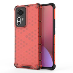 HONEYCOMB Védőburkolat Xiaomi 12 Pro piros
