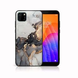 PROTEMIO MY ART szilikon borítás Huawei Y5p GREY MARBLE (140)